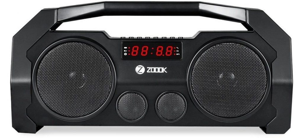 zoook bluetooth speaker with fm
