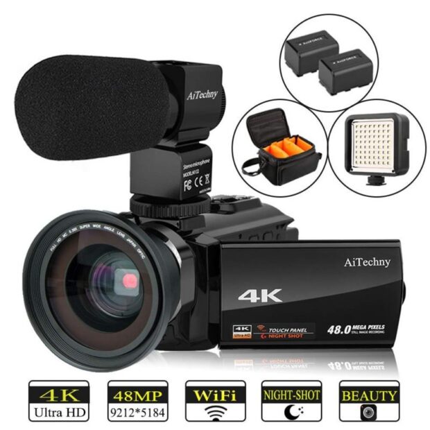 Top 10 Best Camcorders Under $300 2024 [Reviews & Guide]